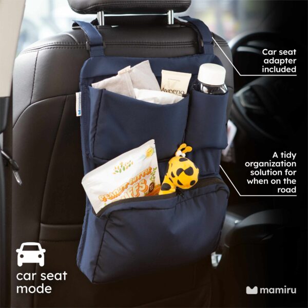 Mamiru On-the-go Organizer | Baby Stroller Organizer | Tas Stroller Bayi - Image 5