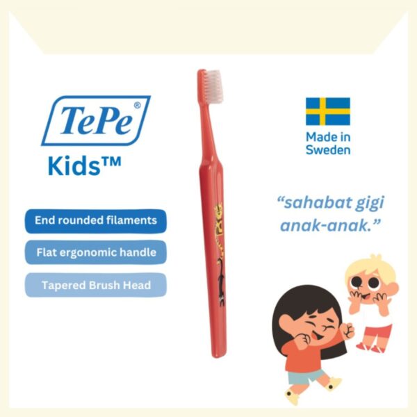 TePe Kids Compact Soft | Sikat Gigi Premium Anak