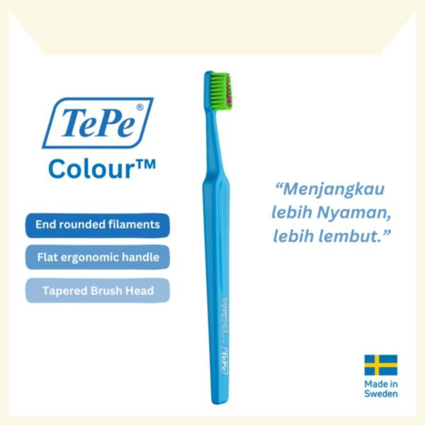 TePe Adult Colour Regular Soft | Sikat Gigi Premium Dewasa