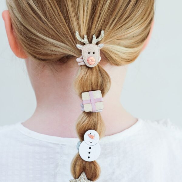 Mimi & Lula Reindeer Ponies | Ikat Rambut Anak Perempuan | Aksesoris Rambut - Image 4