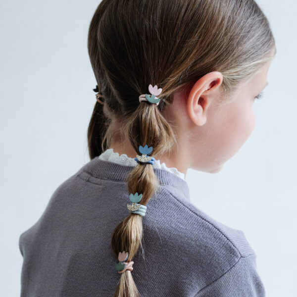 Mimi & Lula Tulip Mini Ponies | Ikat Rambut Anak Perempuan | Aksesoris Rambut - Image 2