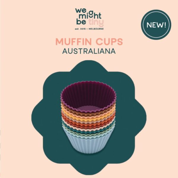 We Might Be Tiny - Silicone Muffin Cups Set of 12 Colours/ Cetakan Kue