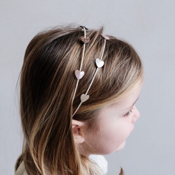 Mimi & Lula Teeny Heart Double Alice | Headband | Bando Anak Perempuan | Aksesoris Rambut - Image 2