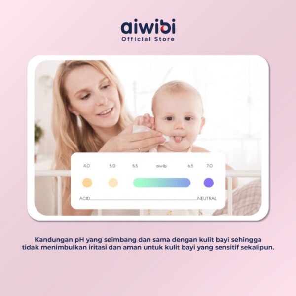 AIWIBI Premium Minipack Wet Wipes (64Lembar) - Image 4