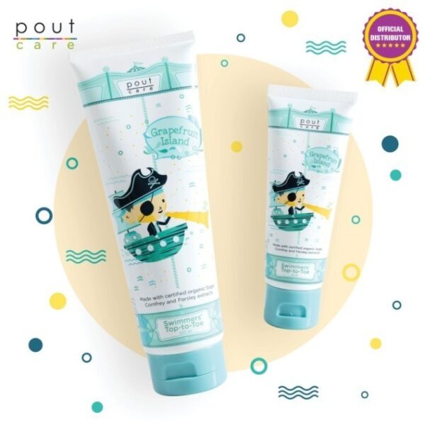 POUT CARE - Grapefruit Swimmers Top To Toe Sabun Mandi 2 in 1 - Image 5