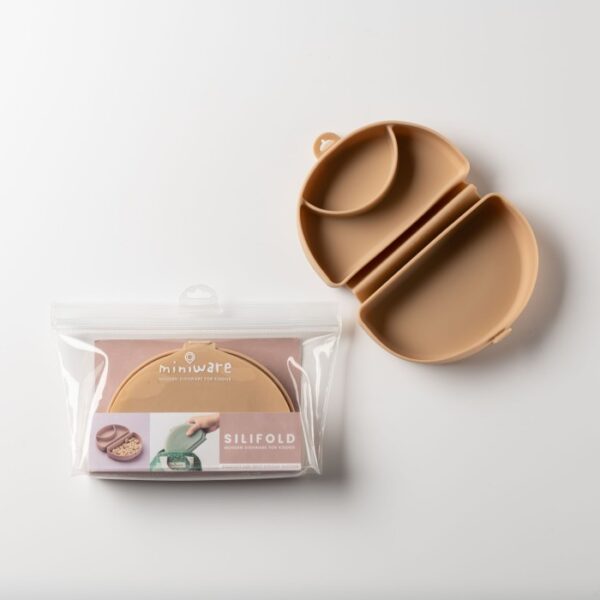 MINIWARE Silifold | Piring Silicone Bayi | Tempat Bekal Silicone Anak - Image 7