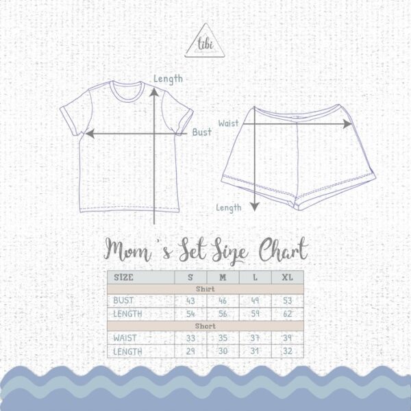 TIBI Gingham Mom Homewear Set TENCEL | Pakaian Rumah Set Wanita - Image 8