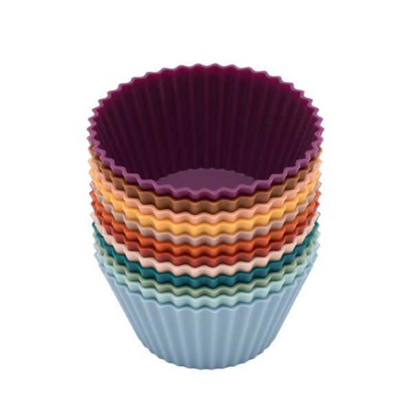 We Might Be Tiny - Silicone Muffin Cups Set of 12 Colours/ Cetakan Kue - Image 2