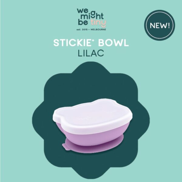 We Might Be Tiny - Silicone Bear Stickie® Bowl | Mangkok Suction Anak