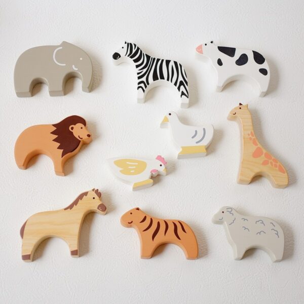 Lettering and Life Wooden Animal Blocks | Mainan Edukasi Anak - Image 4