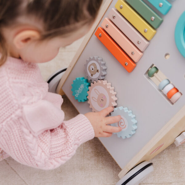 BUBBLE Wooden Activity Play Walker | Mainan Anak - Image 5