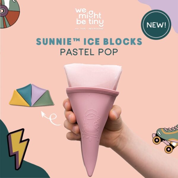 We Might Be Tiny - Sunnie Ice Blocks - Pastel Pop (Set of 4) / cetakan es