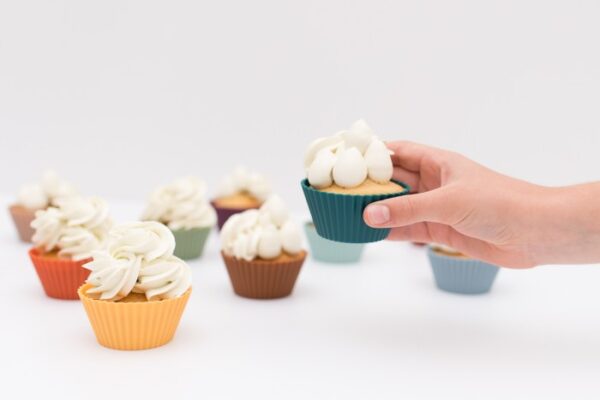 We Might Be Tiny - Silicone Muffin Cups Set of 12 Colours/ Cetakan Kue - Image 5