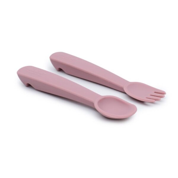 We Might Be Tiny - Silicone Feedie® Fork & Spoon Set/Sendok Garpu Bayi - Image 2