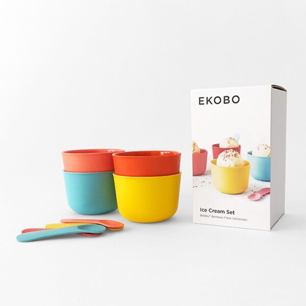 EKOBO Bamboo - Ice Cream Set | Tempat Makan Es Krim Anak & Dewasa - Image 5