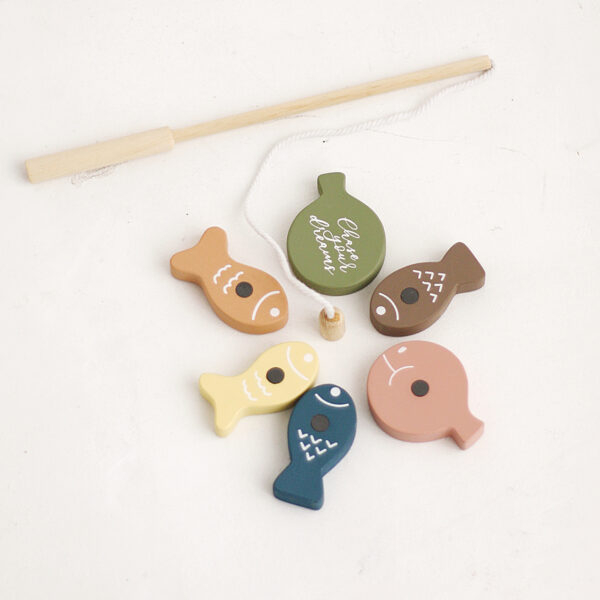 Lettering and Life Colorful Wooden Fishing Set | Mainan Edukasi Anak - Image 3