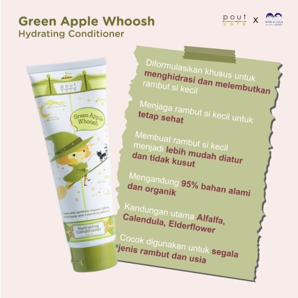 Pout Care Green Apple Hydrating Conditioner - Image 2