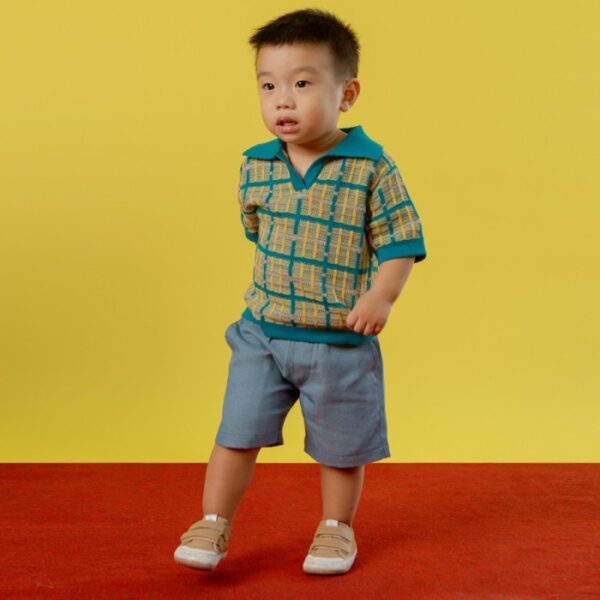 SAILING AIDEN Haz Denim Short - Plain | Celana Denim Anak - Image 2