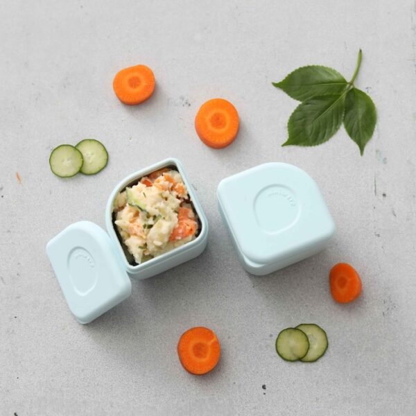 MINIWARE Silipod Set of 2 | Kontainer Kotak Makan Bayi & Anak | Tempat Bekal