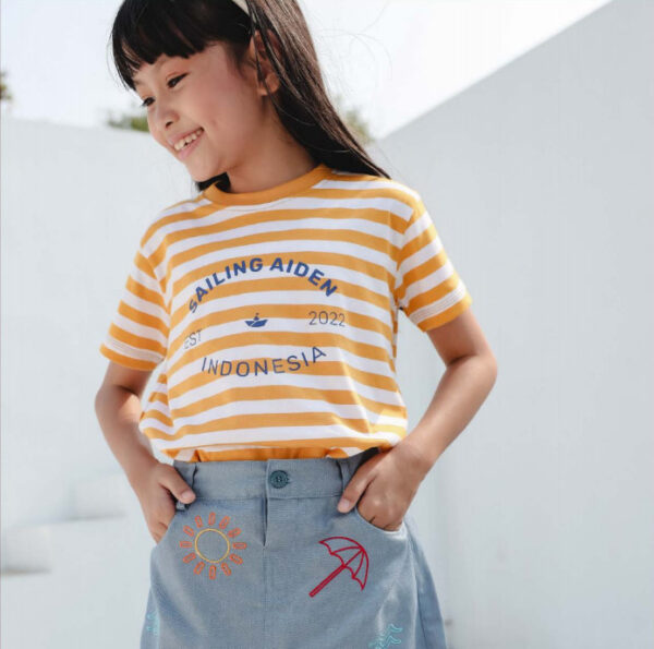 Sailing Aiden Noah T-Shirt Kaos Anak Laki Laki - Image 2