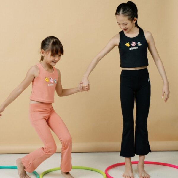 LEE VIERRA KIDS Pokémon Highwaist Flare Pants | Celana Cutbray Anak Perempuan - Image 3