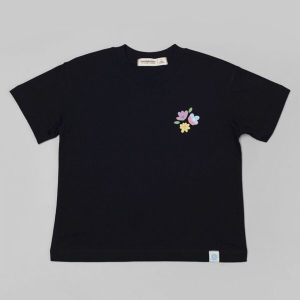 CANDY BUTTON  Bloom T-Shirt |  Kaos Anak Perempuan | Kaos Anak-Anak