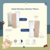 PETIT BEARY Bamboo Bolster Pillow Kids & Adult | Bantal Guling Anak & Dewasa