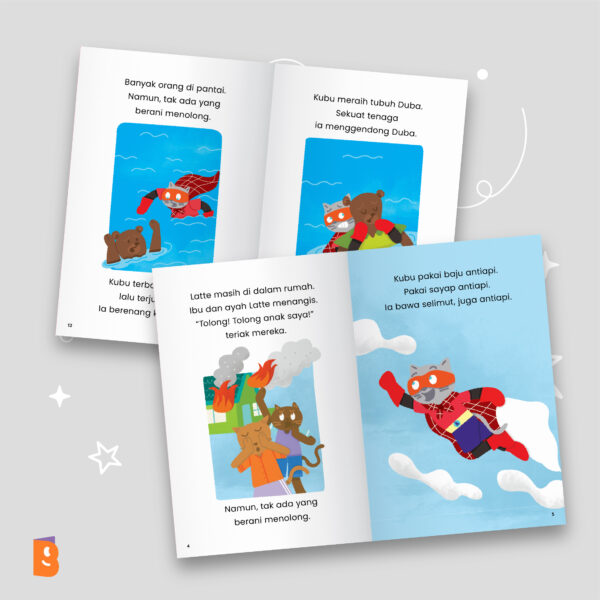 BUKU AKU - Kubu si Kucing Abu: Kubu sang Super Hero - Image 2