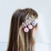 Mimi & Lula Tulle Pom Pom Clic Clacs | Jepit Rambut Anak Perempuan | Aksesoris Rambut - Image 3