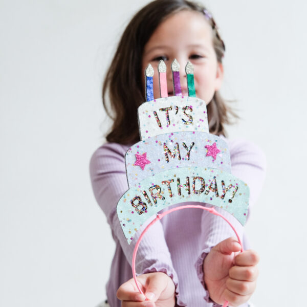 Mimi & Lula Birthday Cake Headdress | Headband | Bando Anak Perempuan | Aksesoris Rambut - Image 4