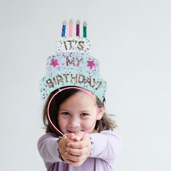 Mimi & Lula Birthday Cake Headdress | Headband | Bando Anak Perempuan | Aksesoris Rambut - Image 2