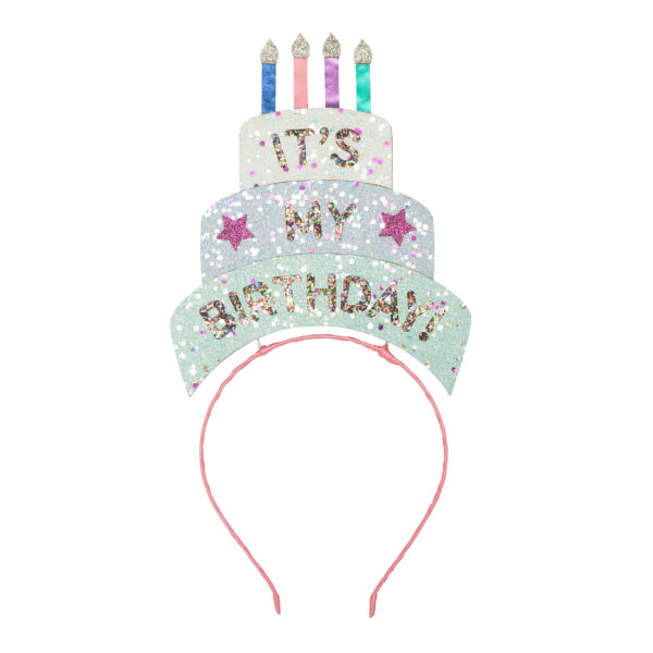 Mimi & Lula Birthday Cake Headdress | Headband | Bando Anak Perempuan | Aksesoris Rambut