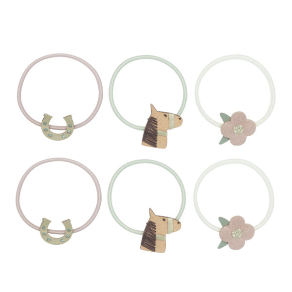 Mimi & Lula Horse Ponies | Ikat Rambut Anak Perempuan | Aksesoris Rambut