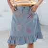 SAILING AIDEN Iris Denim Skirt | Rok Anak