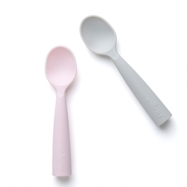 MINIWARE Silicone Training Spoon | Sendok Bayi, Alat Makan Anak - Image 3