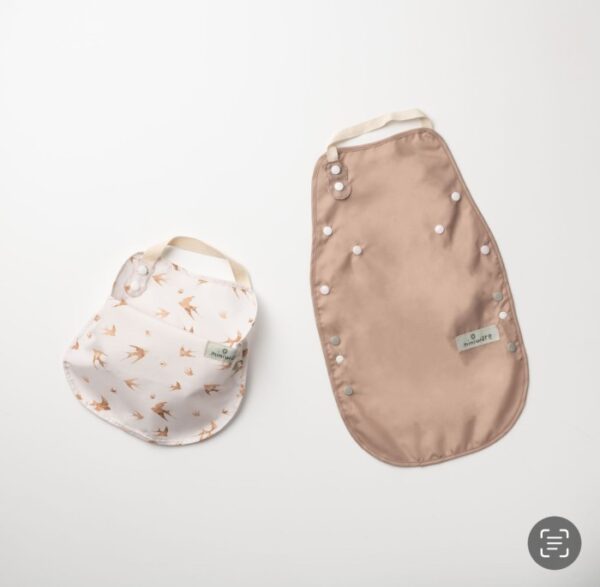 MINIWARE Catch & Cover (Bibpron) | Celemek Anak | Bib Makan Bayi - Image 2