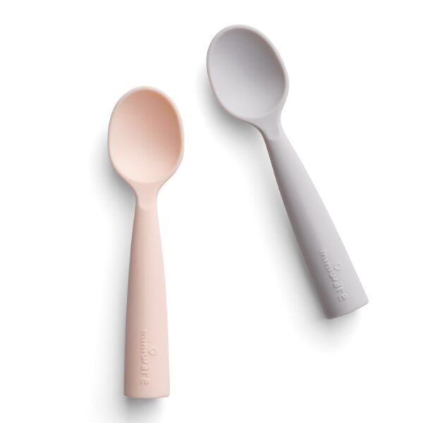 MINIWARE Silicone Training Spoon | Sendok Bayi, Alat Makan Anak - Image 4