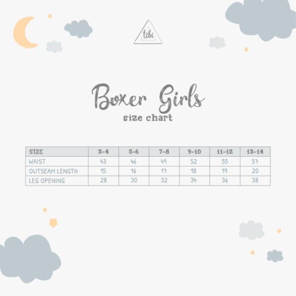 TIBI Boxer Girl - Heart Green | Celana Dalam Anak Perempuan - Image 4