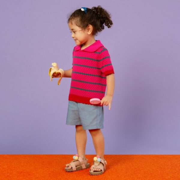 SAILING AIDEN Shura Knit |  Atasan Baju Anak Perempuan - Image 2