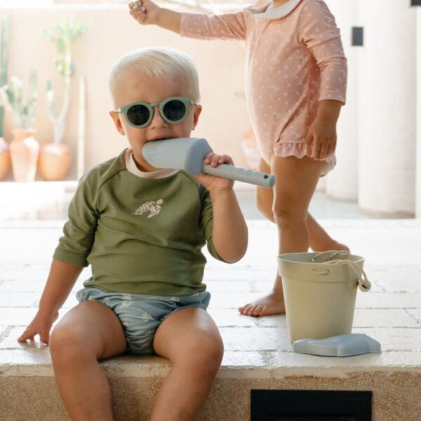 LEE VIERRA Kids Noel Au Mid Length Sleeved Bebe Rashguard Only Top | Baju Renang Anak dan Bayi - Image 3