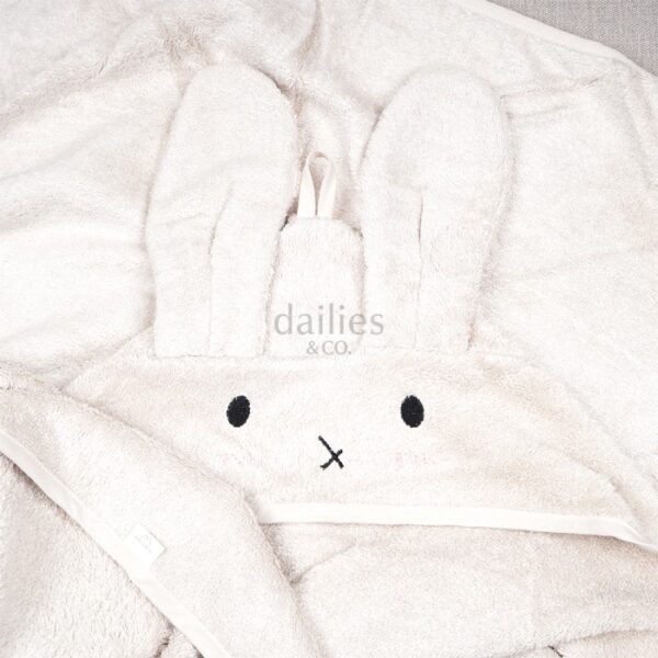 Mellow Bunny Bamboo | Hooded Towel  Handuk Mandi Bayi & Anak - Image 5