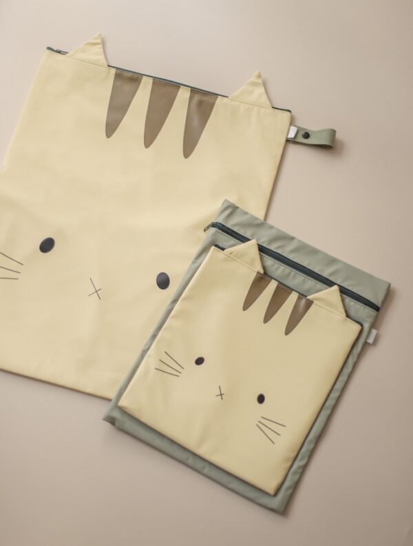 Mellow Cat Eco Wet Bag/ Tas Renang Baju Susu Popok Bayi & Anak - Image 3