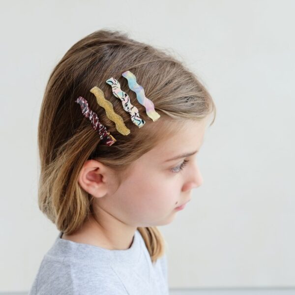 Mimi & Lula Wavy Acetate Clips / Jepit Rambut Anak - Image 3