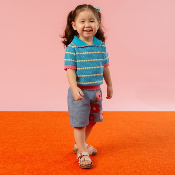 SAILING AIDEN Shura Knit |  Atasan Baju Anak Perempuan - Image 5