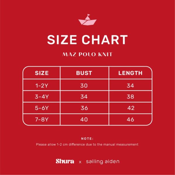 SAILING AIDEN Maz Polo Knit | Atasan Baju Anak Laki-Laki - Image 4