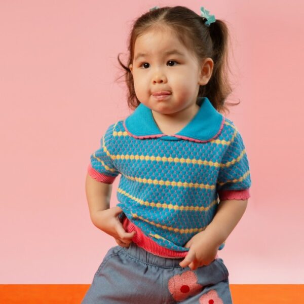 SAILING AIDEN Shura Knit |  Atasan Baju Anak Perempuan - Image 6