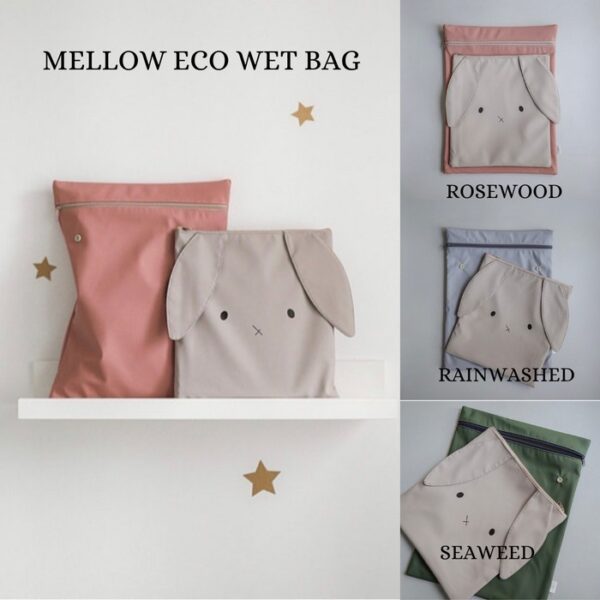 Mellow Bunny Eco Wet Bag/ Tas Renang Baju Susu Popok Bayi & Anak - Image 6