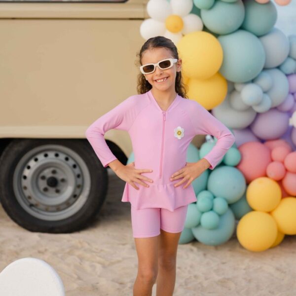 LEE VIERRA KIDS Let's Get Groovy Girls Skirt Diving Suit | Baju Renang Anak Perempuan - Image 3