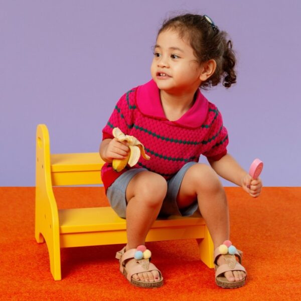SAILING AIDEN Shura Knit |  Atasan Baju Anak Perempuan - Image 3