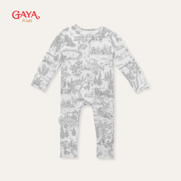 COSOCO KIDS Estate Sleepsuit | TENCEL | Sleepsuit New Born | Baju Tidur Bayi - Image 3